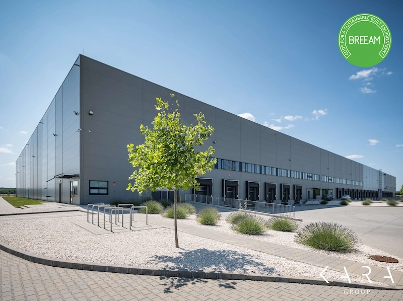 CTPark Budapest East,ipari park ,breeam