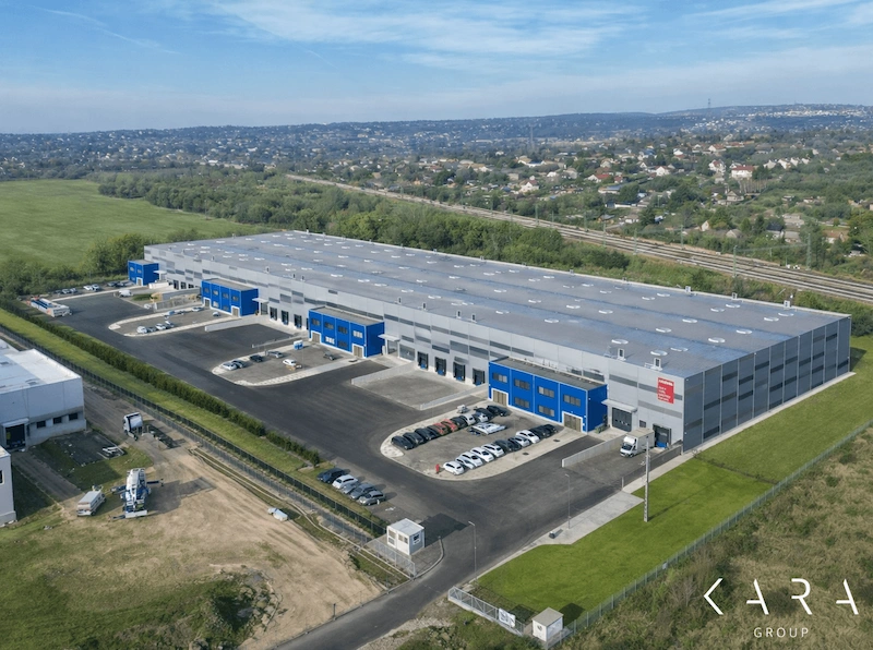 Feadra22 ipari park,Budapest 22. kerület,madártávlat