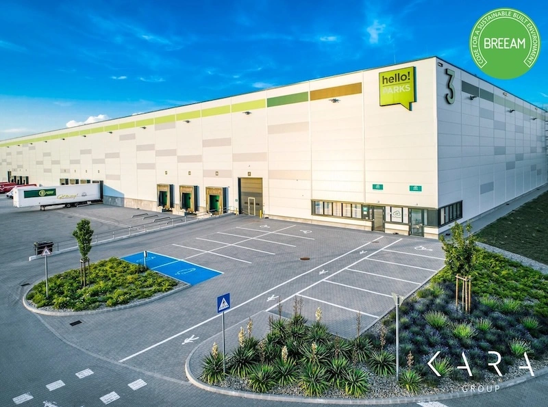 HelloParks Maglód ipari park,BREEAM minősítés