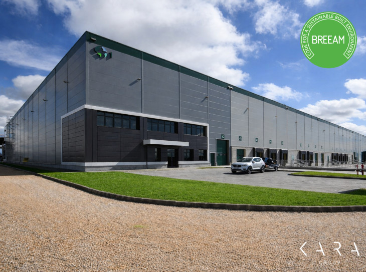 Prologis Park ipari park,esg,breeam